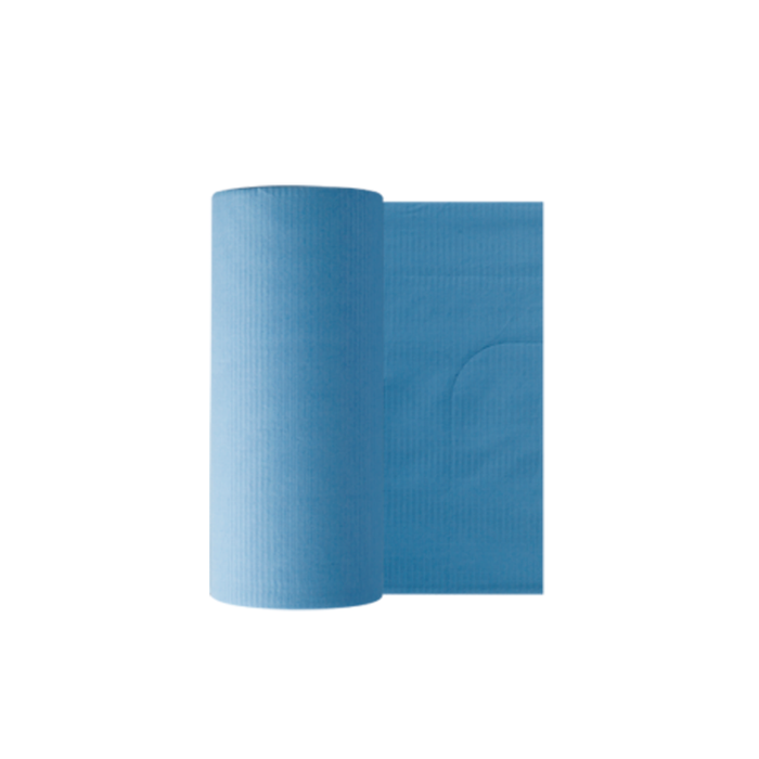 Babero de Papel/Plastico En Rollo C/80 U