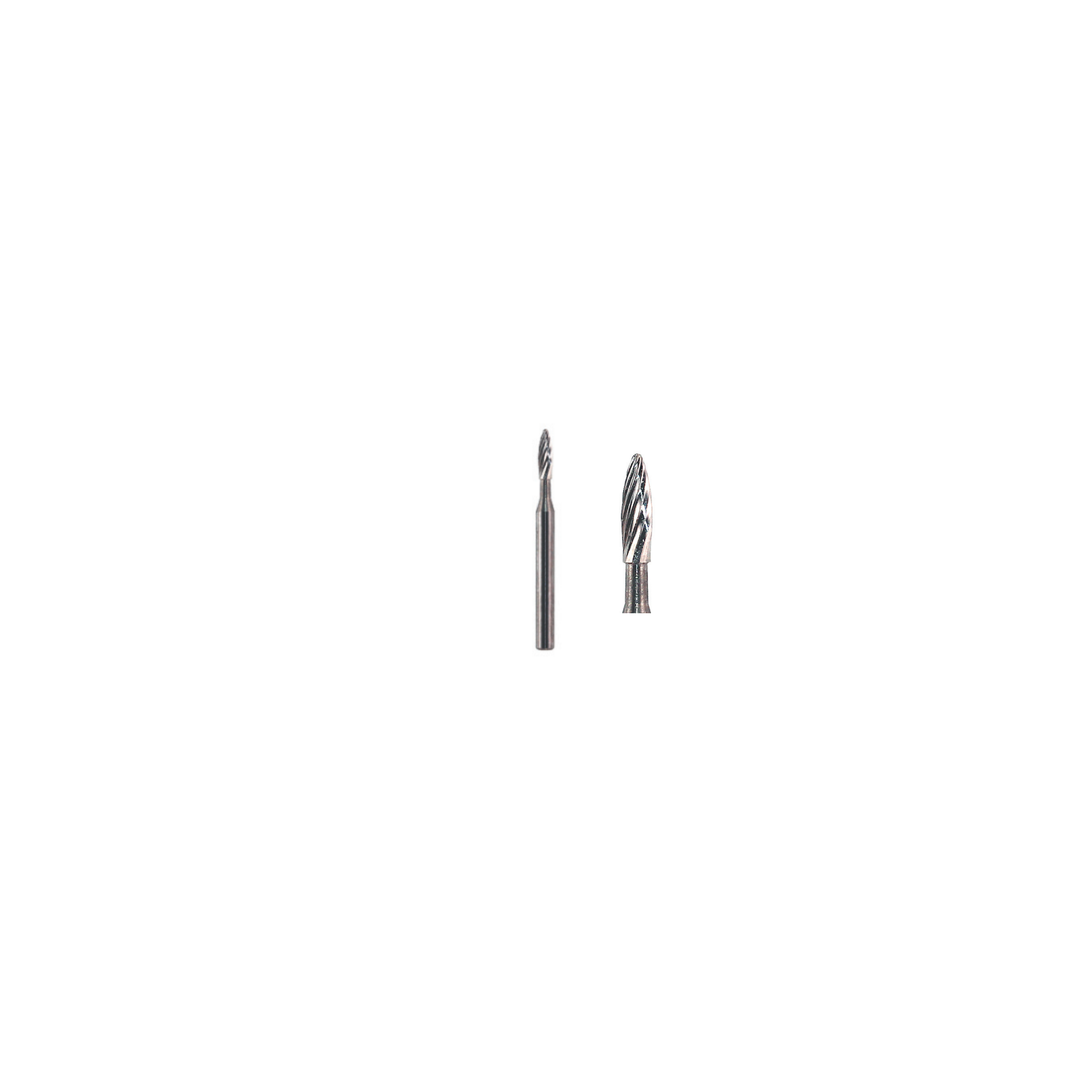 Fresa Carburo Ortodoncia Punta de Bala 1.2 mm 2Pz P69 D