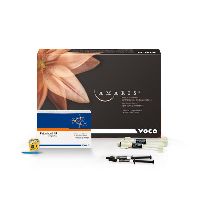 Amaris Set Jeringas 8 X 4 G, Amaris Flow 2 X 1.8 G + Futurabond NR SD + Accesorios