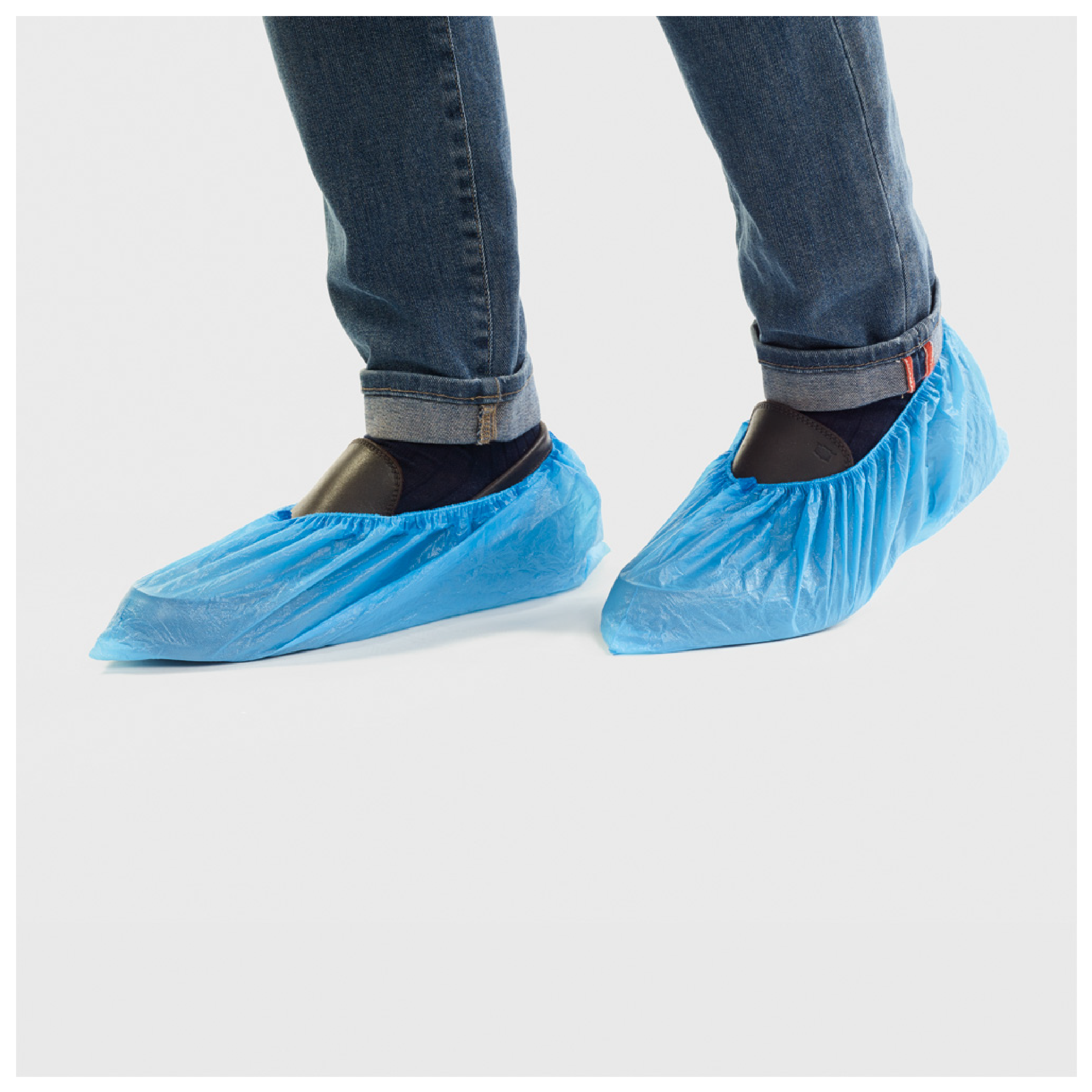 Cubre Zapatos Azul Con 100 Pz