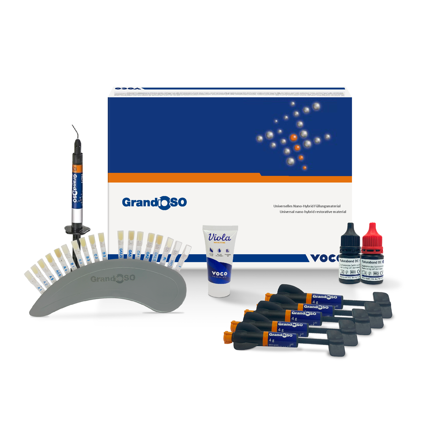 Grandioso Set Jeringas 5 X 4 G + Futurabond Dc + Accesorios