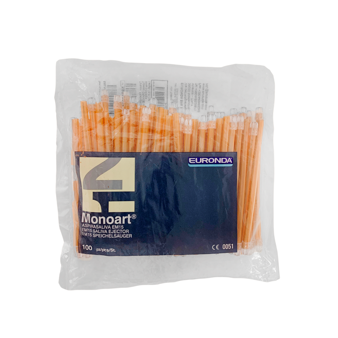 Eyector de Saliva Euronda Bolsa C/100 Pz