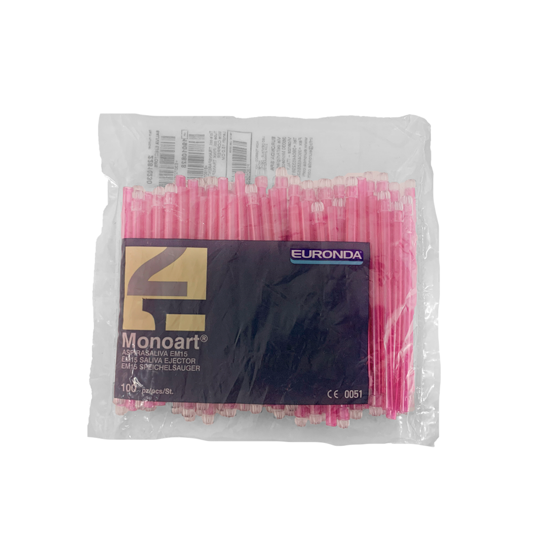 Eyector de Saliva Euronda Bolsa C/100 Pz