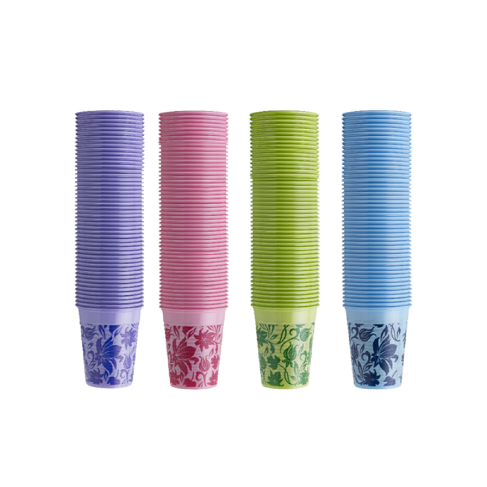 Vaso de Plastico Floral