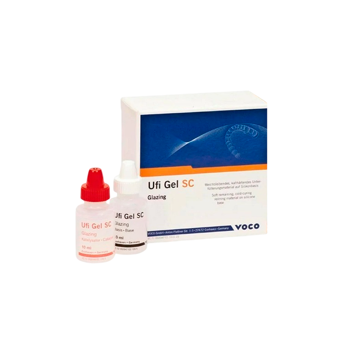 Ufi Gel SC Glazing Frasco 2 X 10 ML Base / Catalizador