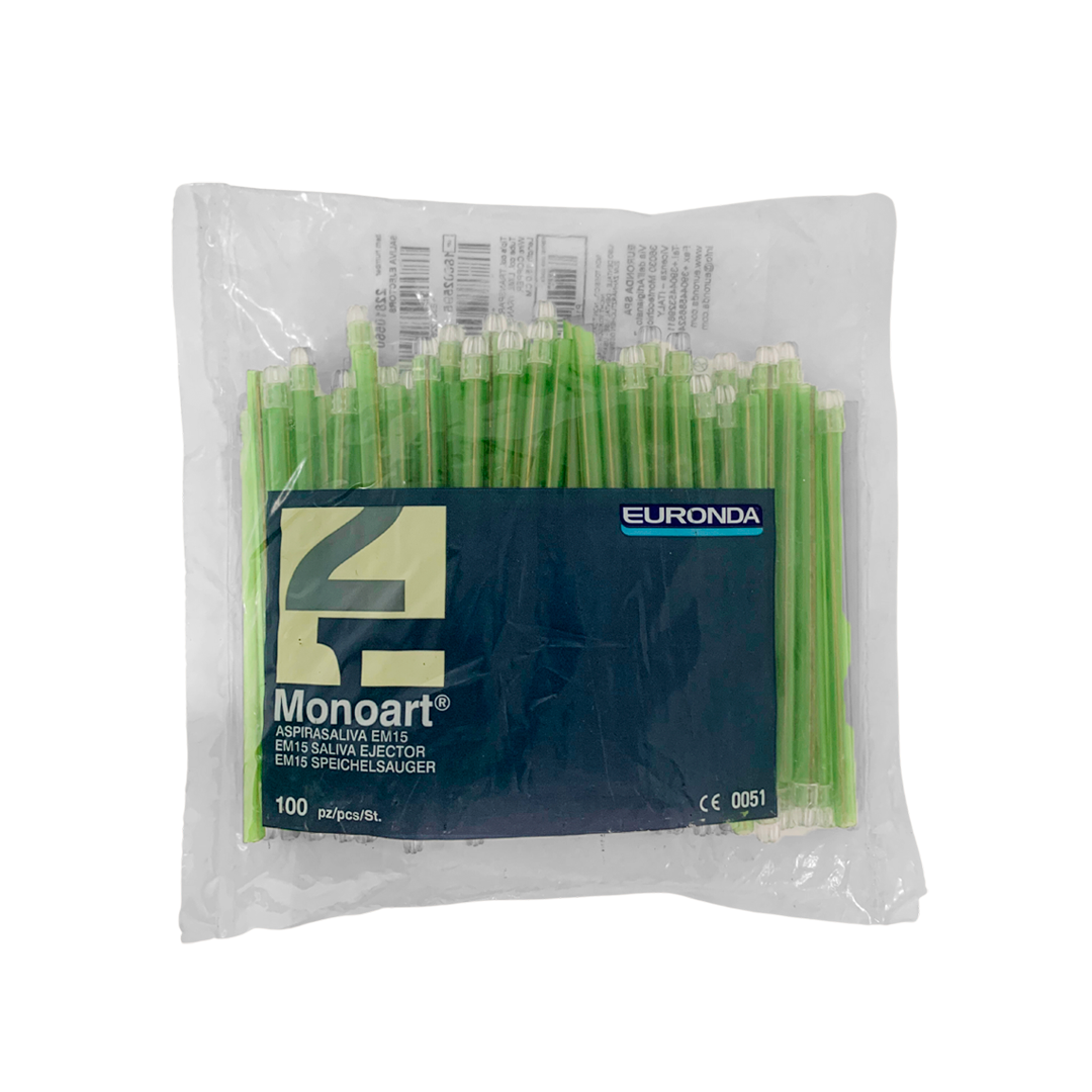 Eyector de Saliva Euronda Bolsa C/100 Pz
