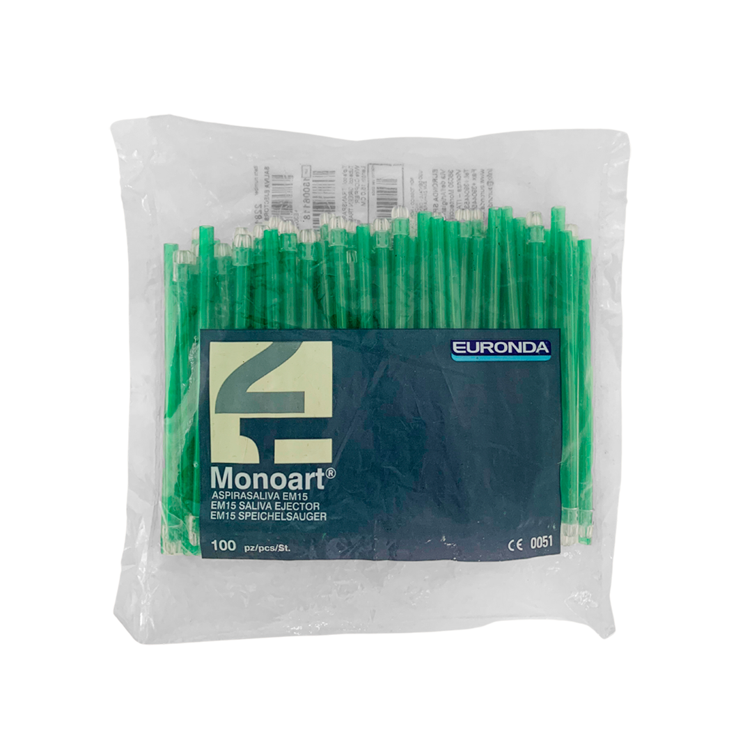 Eyector de Saliva Euronda Bolsa C/100 Pz